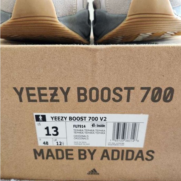 Men’s Yeezy Boost 700 V2 'Tephra' SZ 13 - Picture 11 of 11